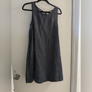 Nicole Miller Black and White Midi Dress